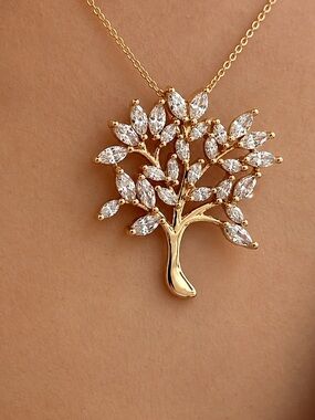 LAST ONE 🔥Tree of Life 18k Gold Plated Dainty Hypoallergenic Jewelry